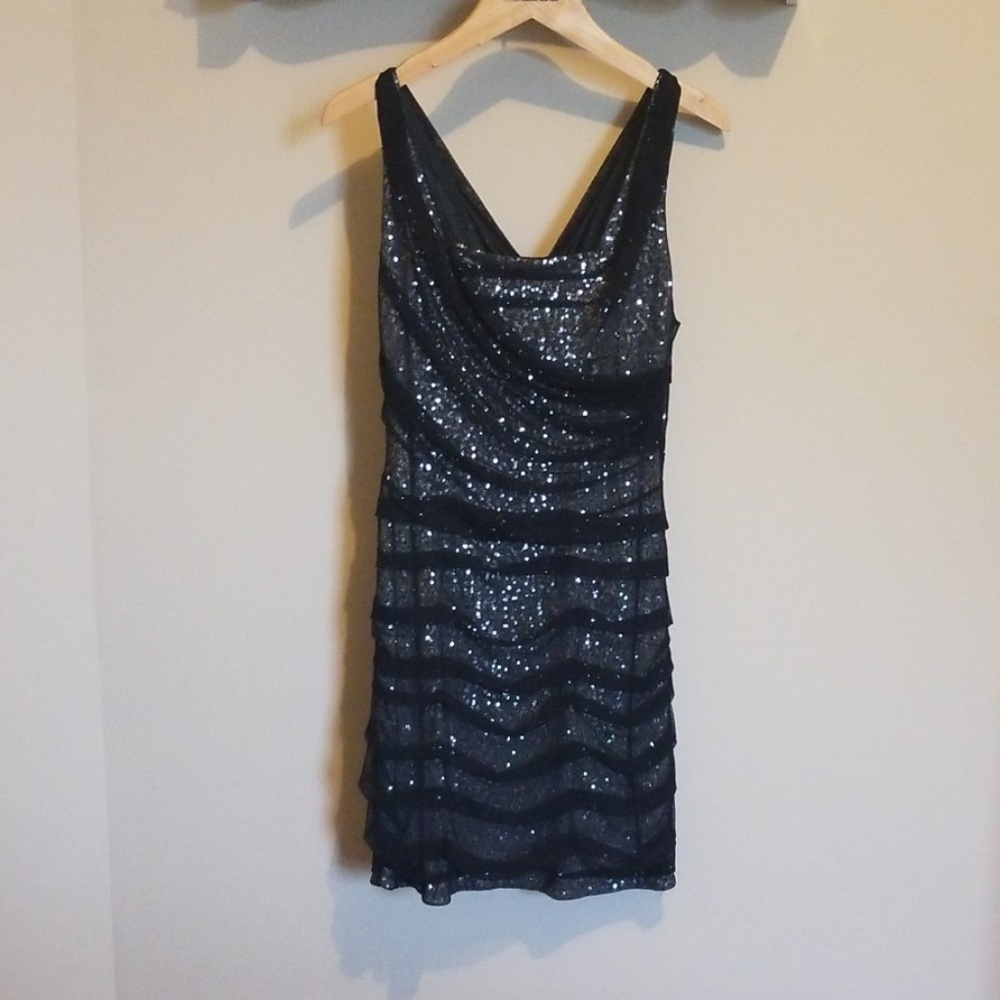 Black/Silver Dress